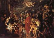 Peter Paul Rubens The Adoration of the Magi 1608 and 1628-1629 France oil painting artist
